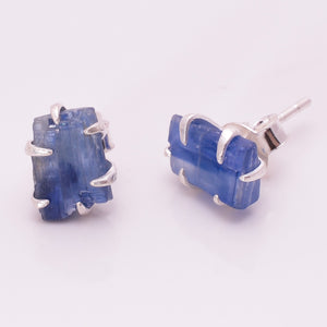 Blue Kyanite Claw Studs