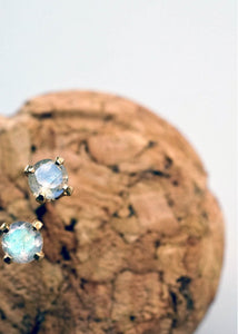 Labradorite Studs