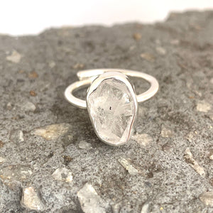 Herkimer Diamond Ring