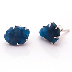 Neon Apatite Claw Studs